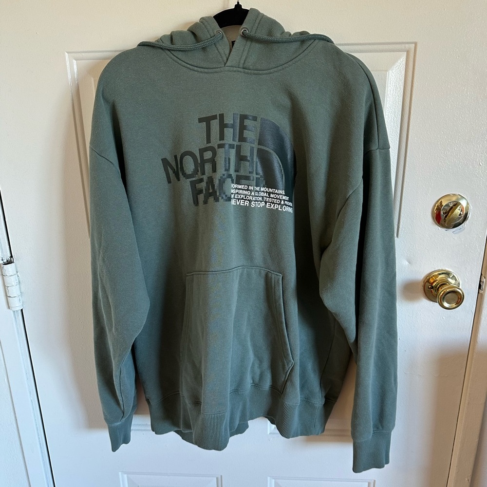 The North Face Men's Olive Hoodie